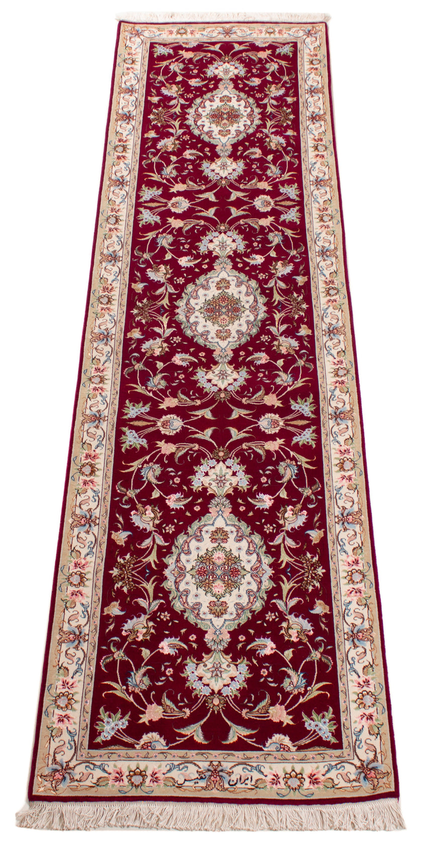 Alfombra Persa Tabriz 50Raj | 300 x 82 cm