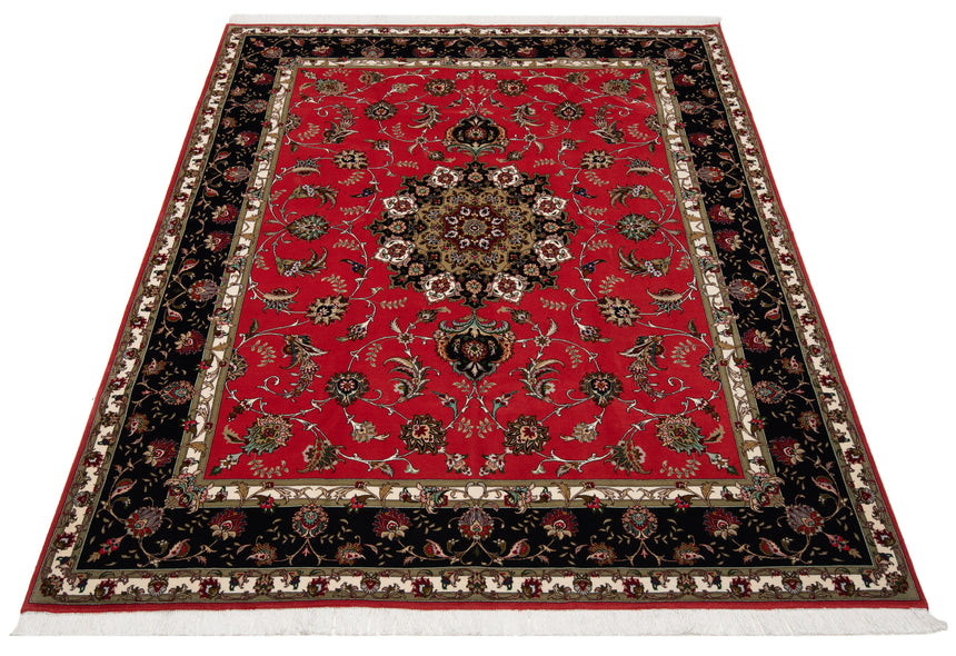 Alfombra persiana Tabriz 50Raj | 262 x 205 cm