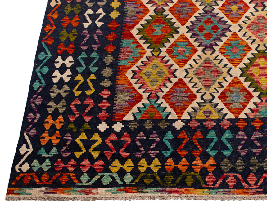 Afghan Kilim | 390 x 307 cm