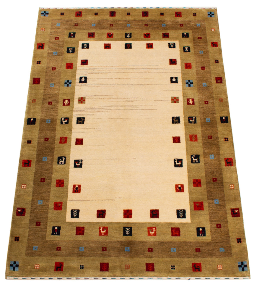 Modern Handloom Rug | 203 x 133 cm