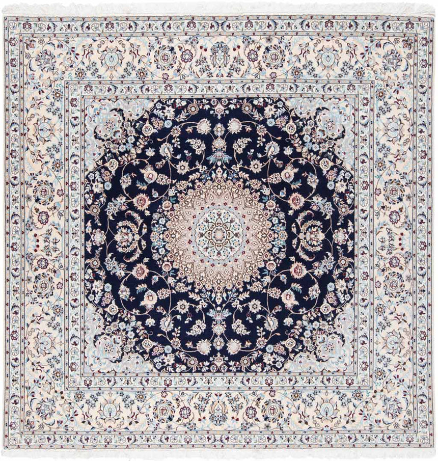 Nain 6la Alfombra Persa | 207 x 207 cm