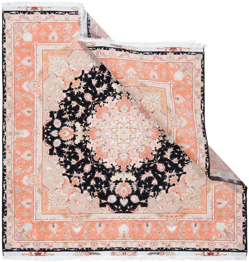 Tabriz 50Raj Alfombra Persa | 245 x 249 cm