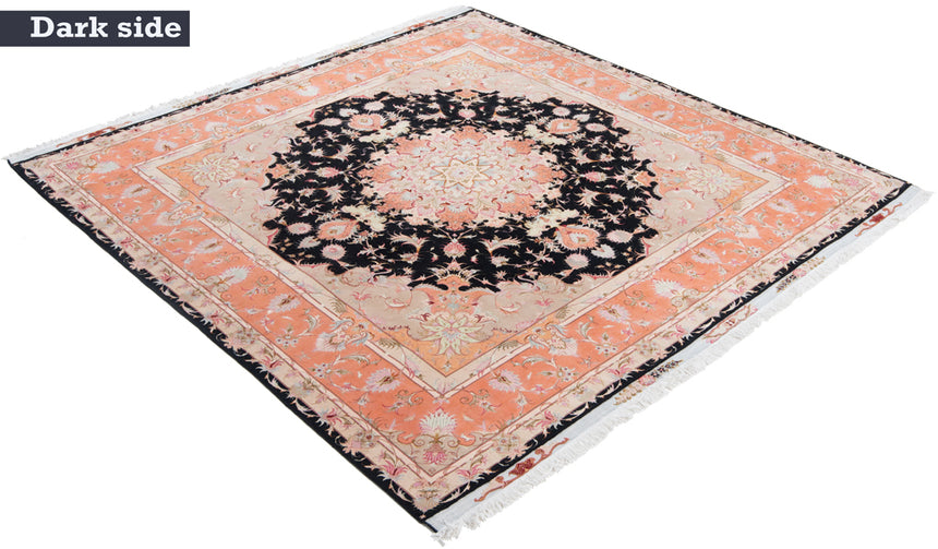 Tabriz 50Raj Alfombra Persa | 245 x 249 cm