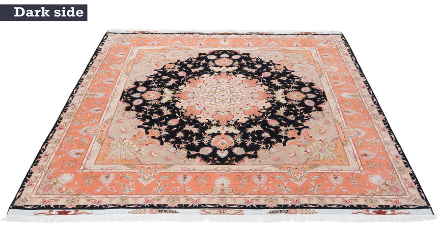 Tabriz 50Raj Alfombra Persa | 245 x 249 cm