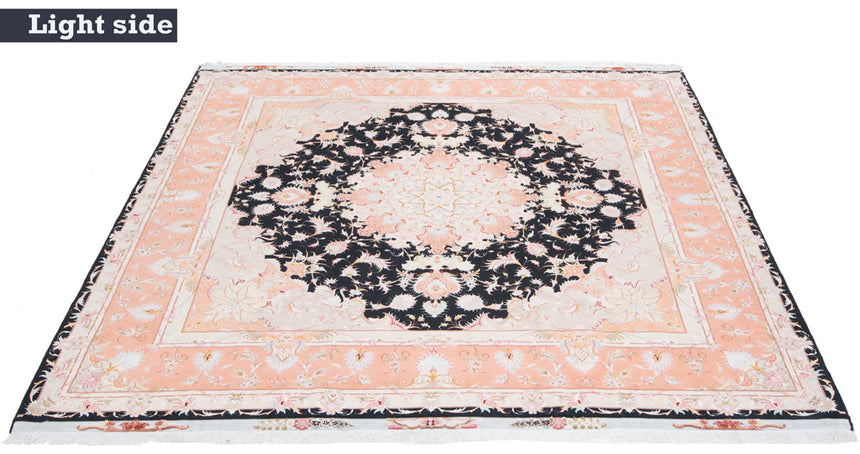 Tabriz 50Raj Alfombra Persa | 245 x 249 cm