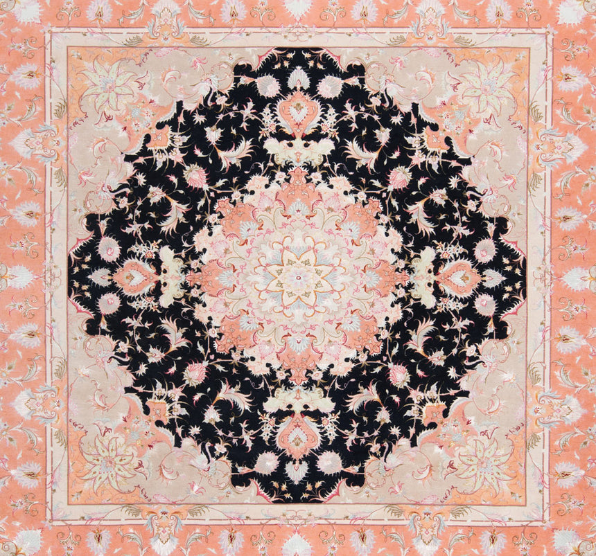 Tabriz 50Raj Alfombra Persa | 245 x 249 cm