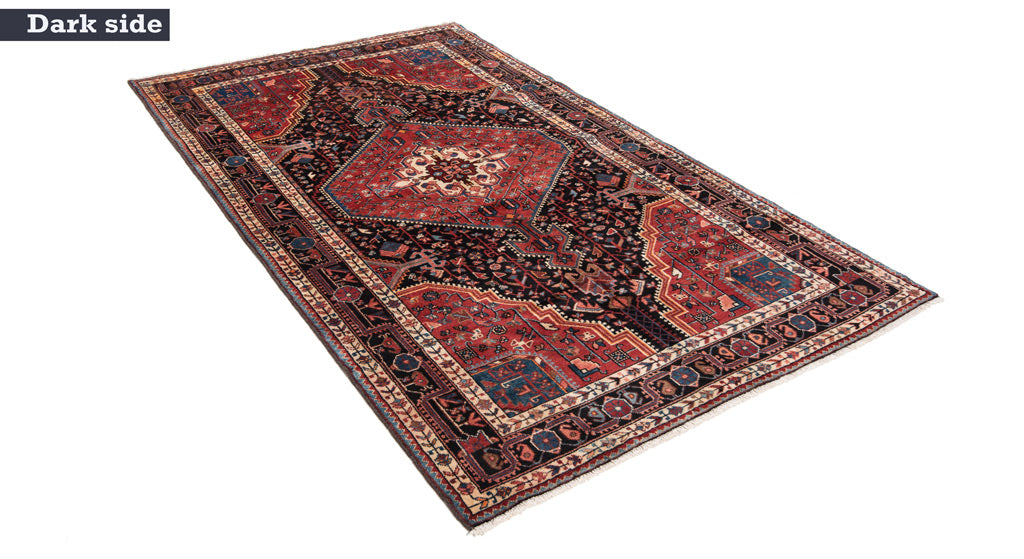 Hamedan Alfombra Persa | 247 x 140 cm