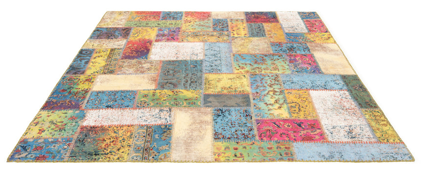Patchwork Embossed Rug | 205x198cm