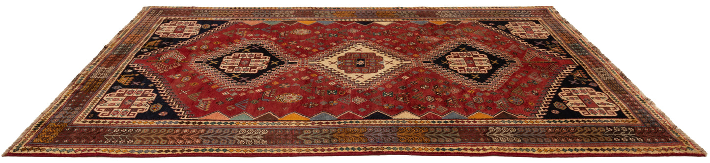 Alfombra persa Shiraz | 284 x 186 cm