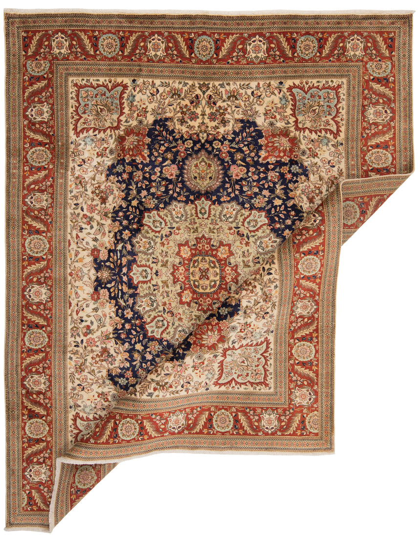 Alfombra persiana Tabriz Tabatabai | 375 x 295 cm