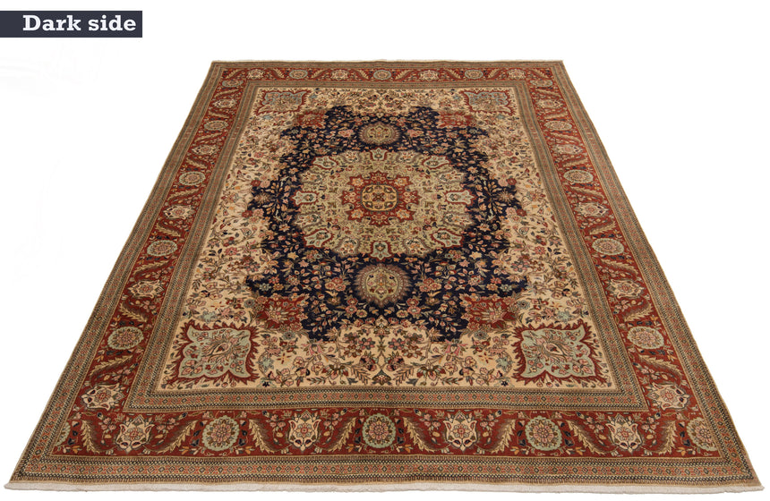 Alfombra persiana Tabriz Tabatabai | 375 x 295 cm