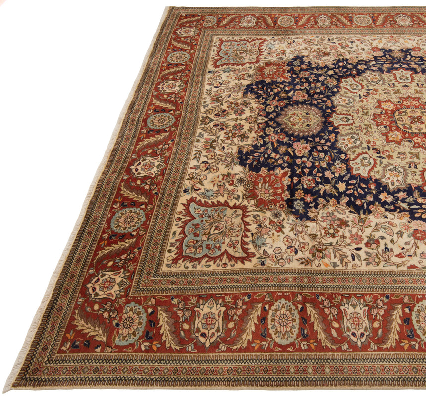 Alfombra persiana Tabriz Tabatabai | 375 x 295 cm