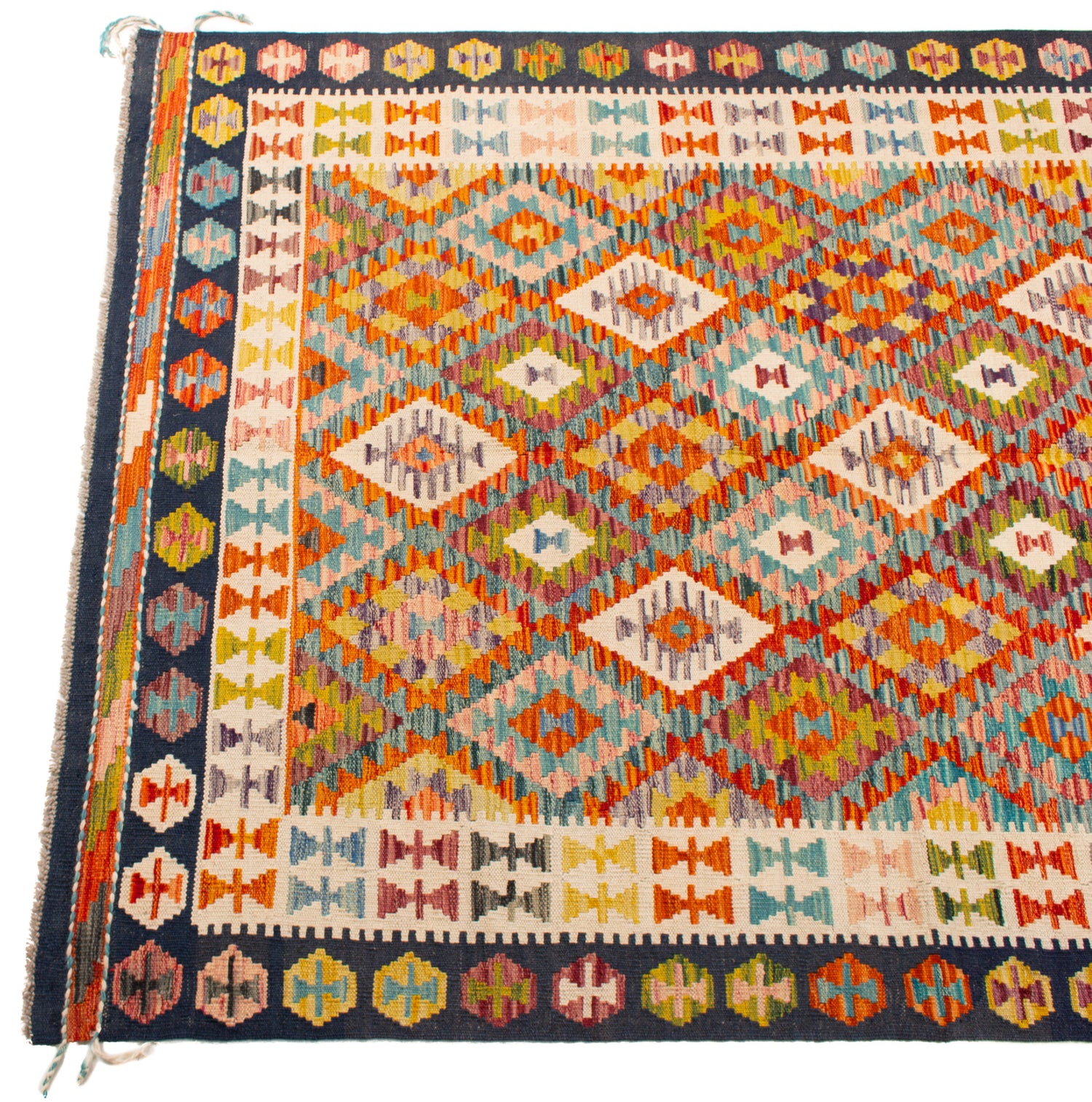 Afghan Kilim | 204 x 145 cm