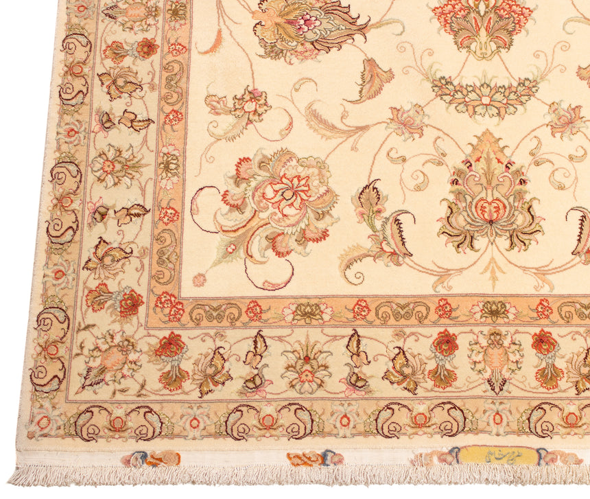 Alfombra Persa Tabriz 50Raj | 210 x 146 cm