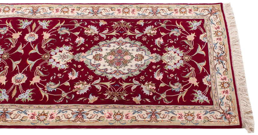 Alfombra Persa Tabriz 50Raj | 300 x 82 cm