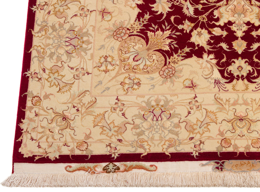 Alfombra Persa Tabriz 50Raj | 197 x 150 cm