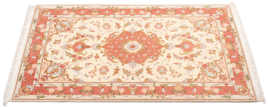 Alfombra Persa Tabriz 50Raj | 128 x 73 cm