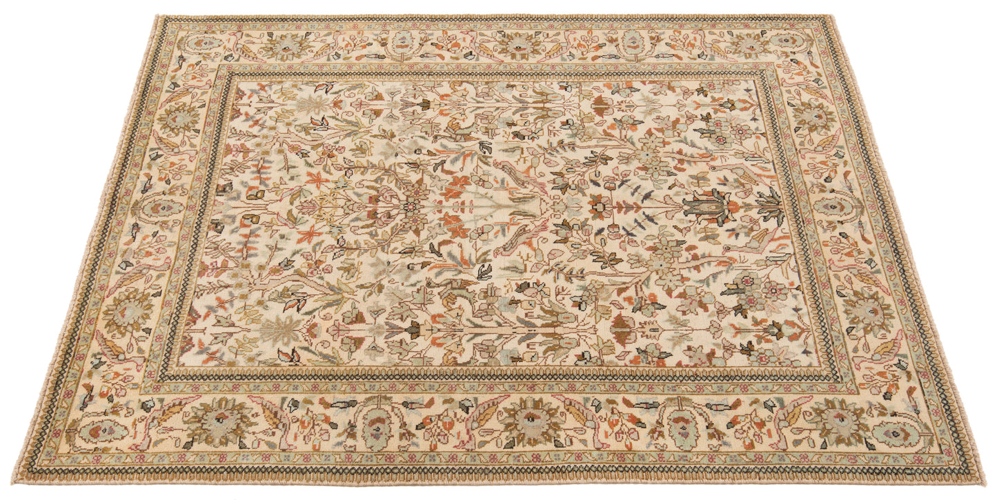 Alfombra persa Tabriz Tabatabai Patina | 192 x 138 cm