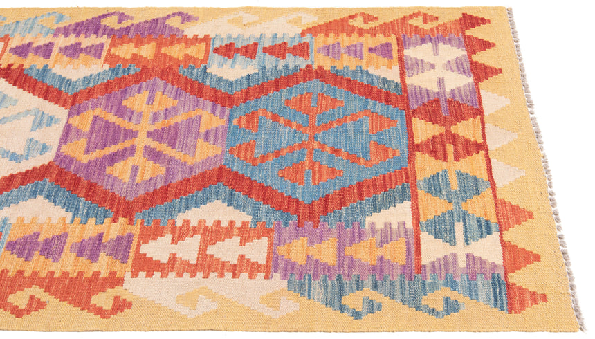 Afghano Kilim | 294 x 83 cm