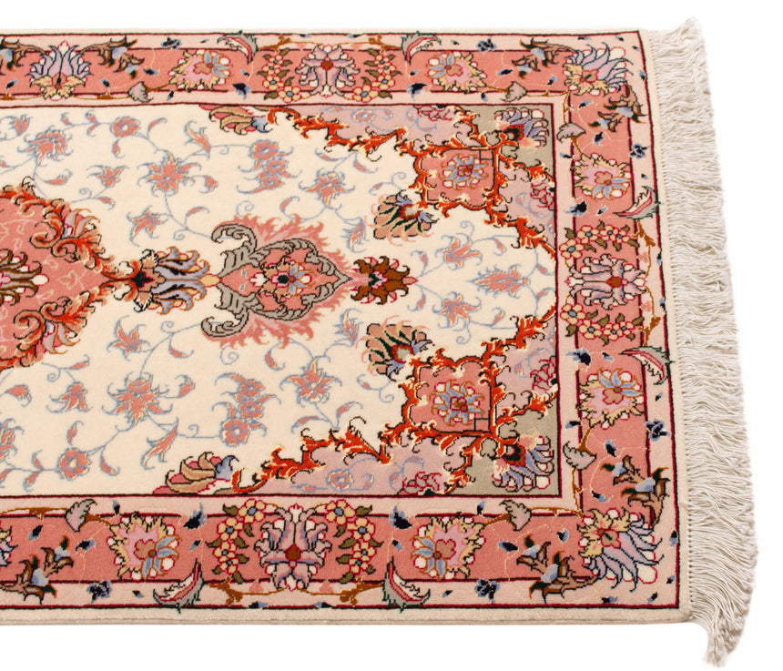 Alfombra Persa Tabriz 50Raj | 159 x 72 cm