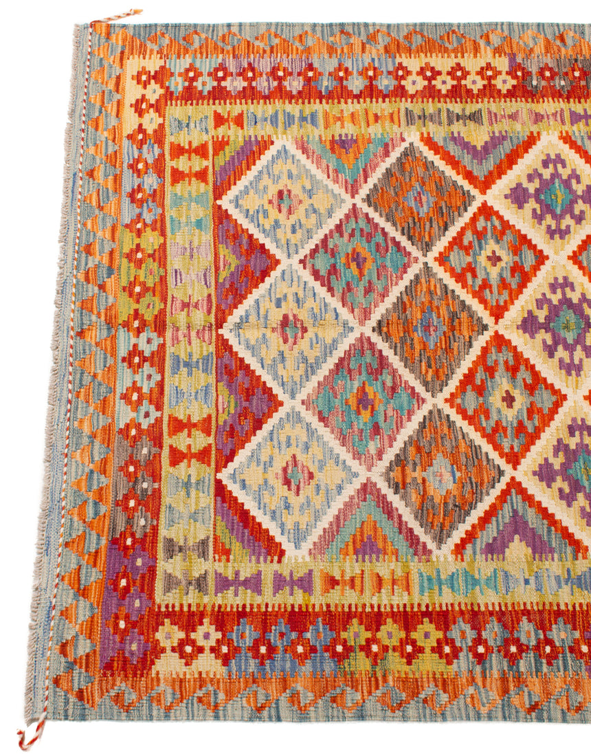 Afghan Kilim | 192 x 144 cm