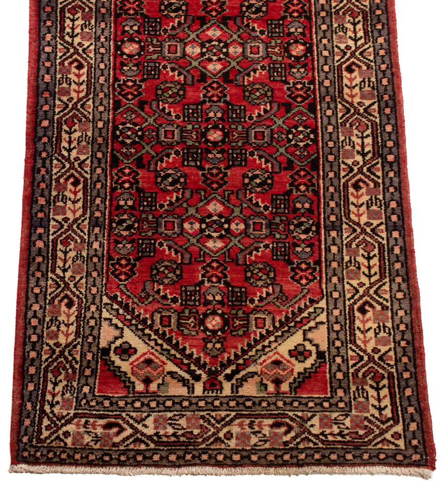 Hamedan Persian Rug | 388 x 80 cm