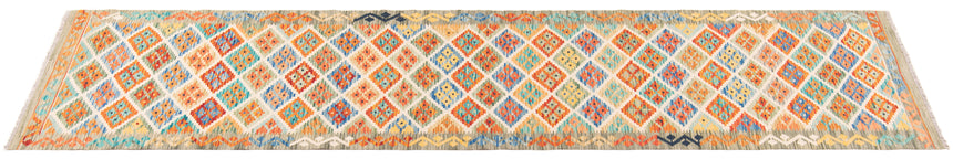 Kilim afgano | 388 x 81 cm