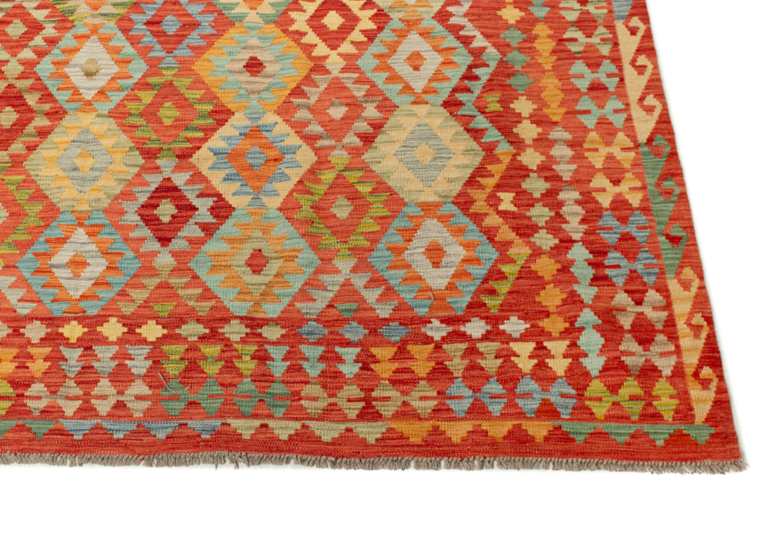 Kilim Afgano | 296 x 246 cm
