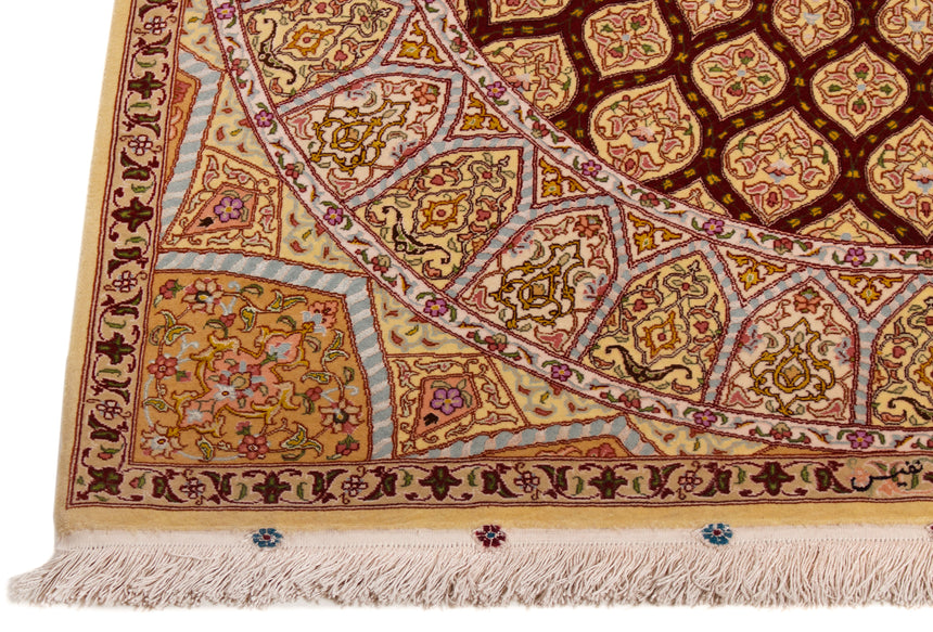 Alfombra Persa Tabriz 50Raj | 206 x 153 cm