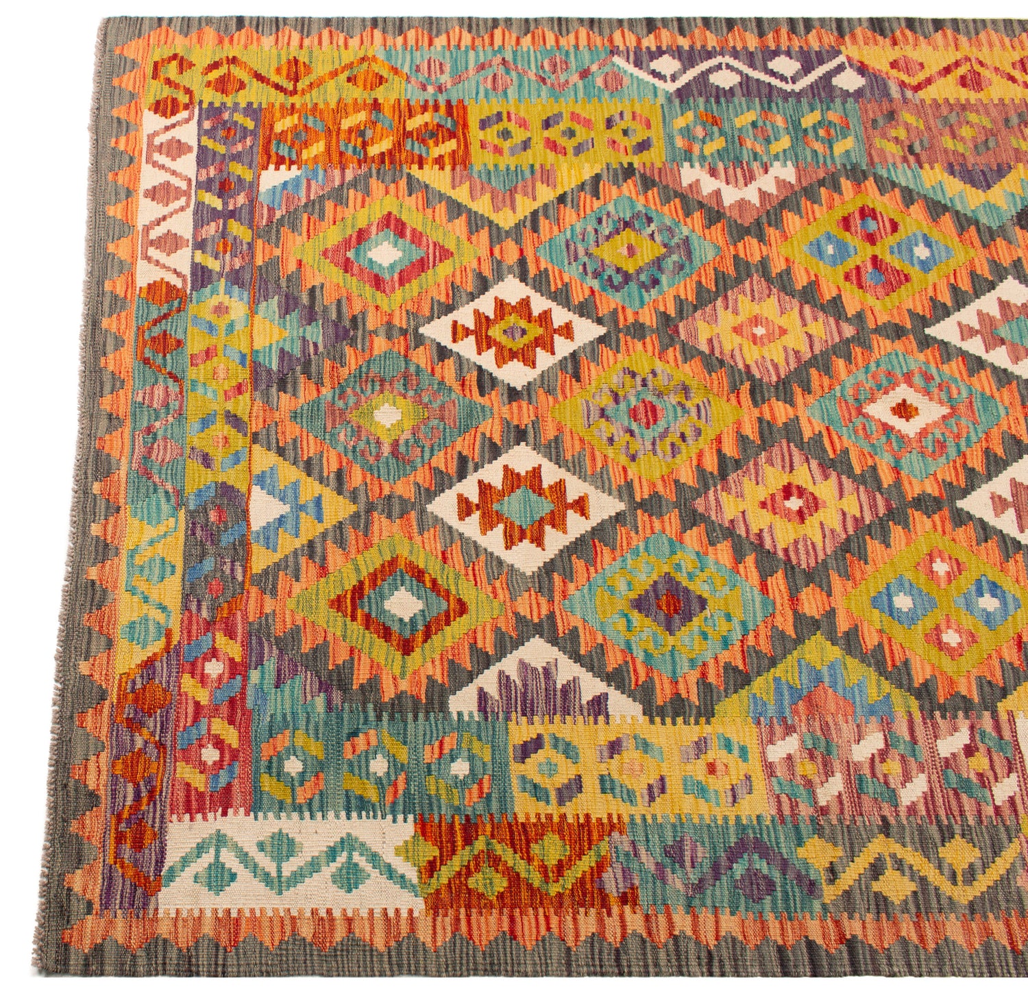 Afghan Kilim | 194 x 148 cm