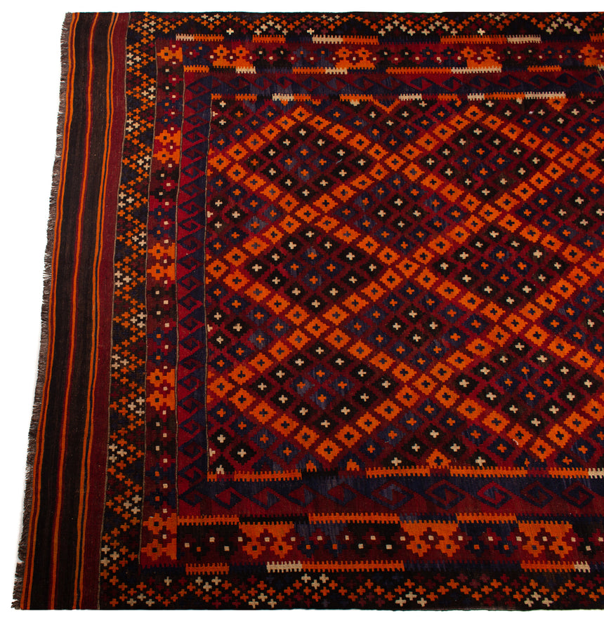 Red Afghan Kilim | 294 x 252