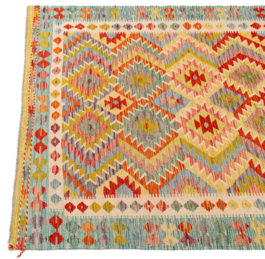 Afghan Kilim | 202 x 150 cm