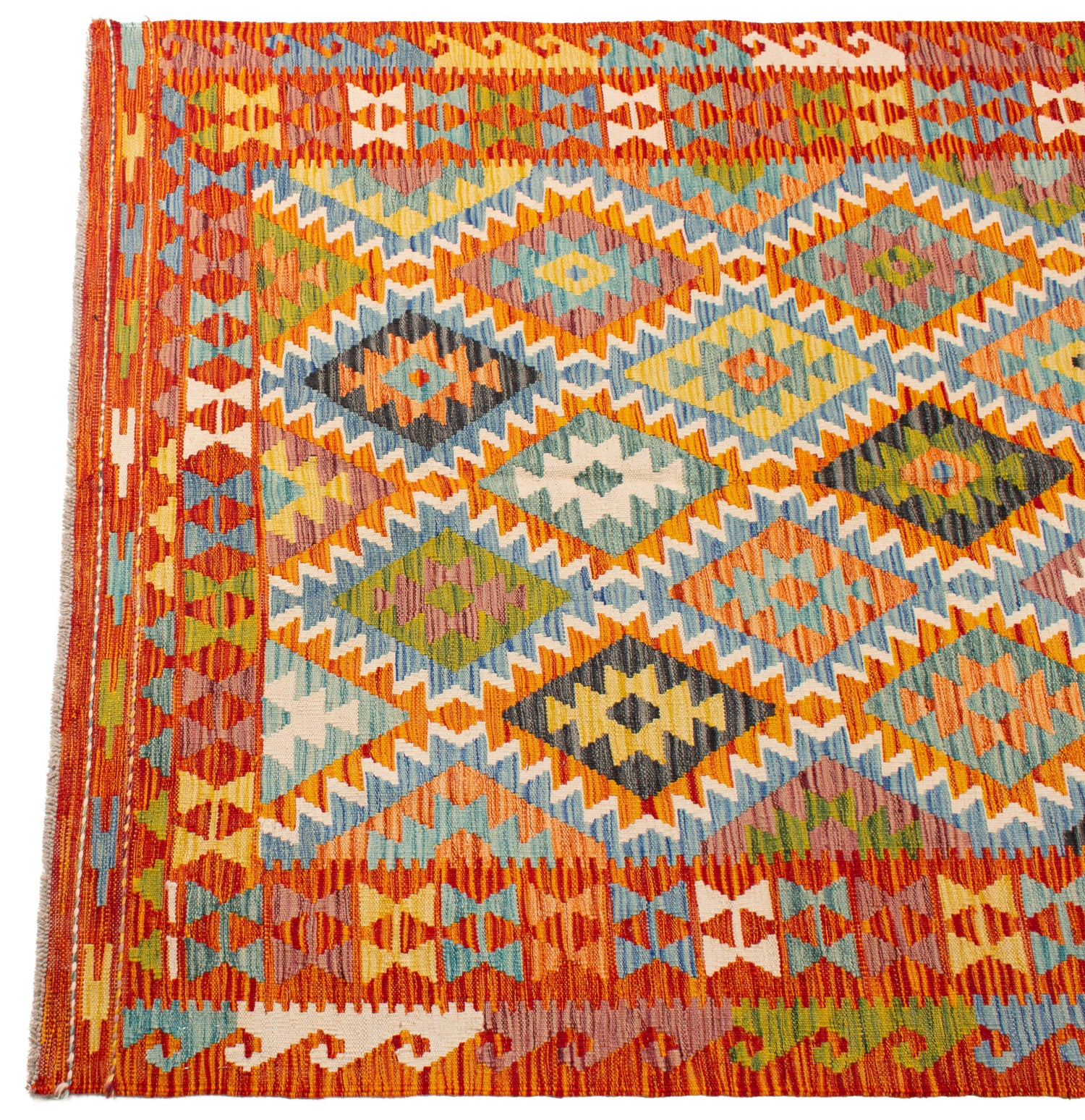 Afghan Kilim | 203 x 153 cm