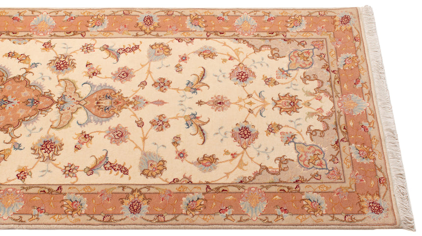Alfombra Persa Tabriz 50Raj | 246 x 78 cm