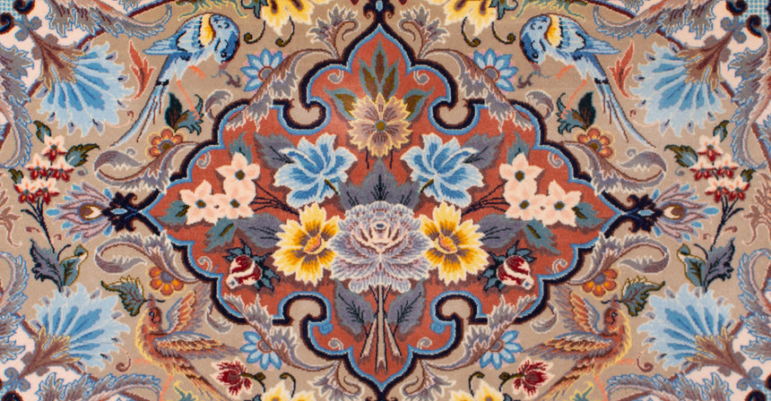 Isfahan Persian Rug | 102 x 67 cm