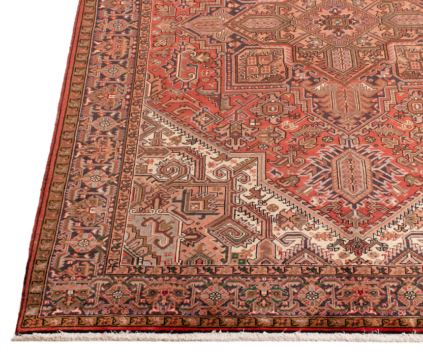 Alfombra Persa Antigua Heriz | 320 x 247 cm