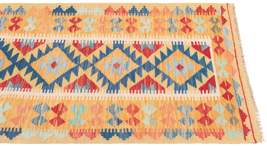 Kilim afgano | 206 x 78 cm