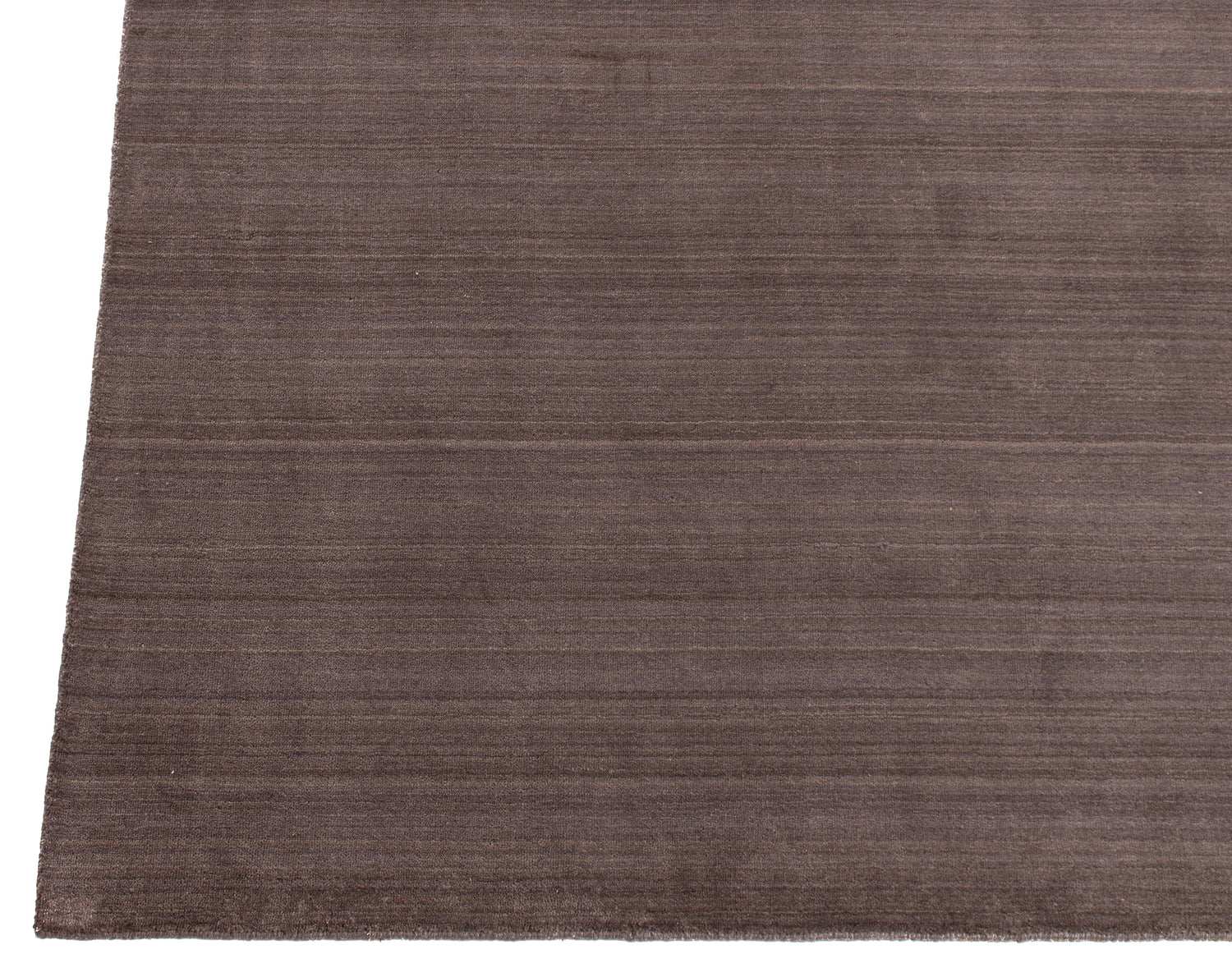 Modern Plain Gray Handloom Rug | 238 x 173 cm