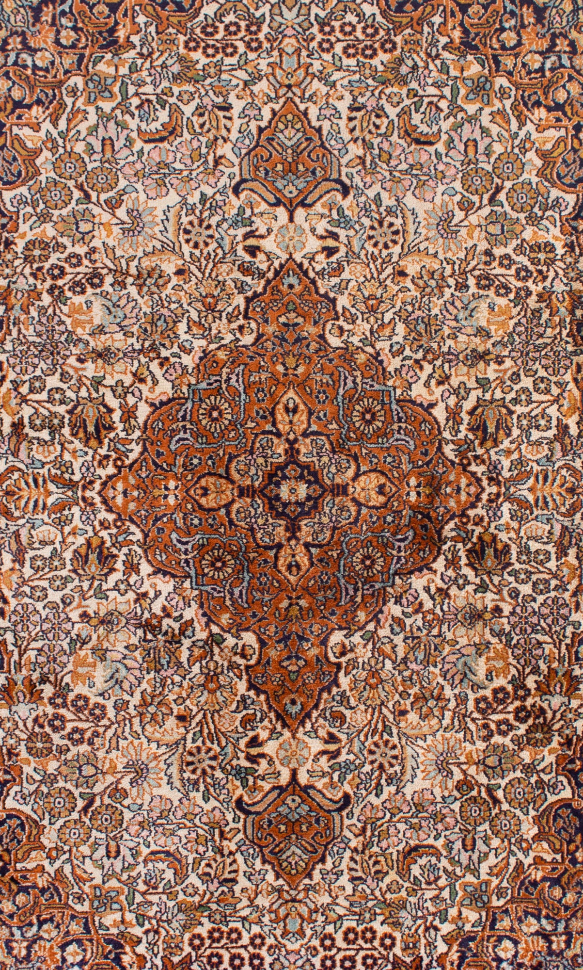 Cashmere Silk Rug | 181 x 120 cm