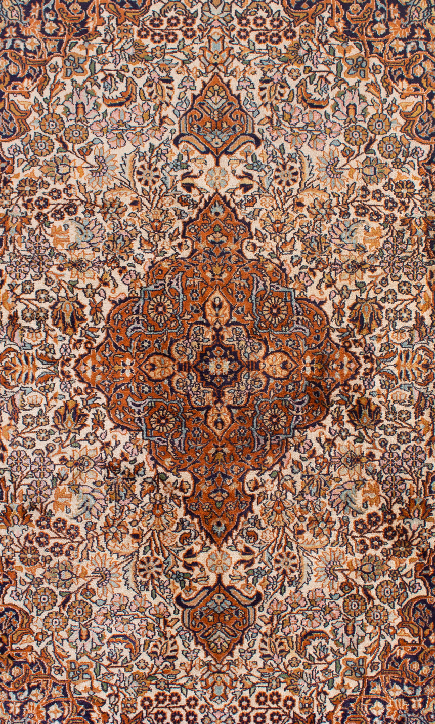 Cashmere Silk Rug | 181 x 120 cm