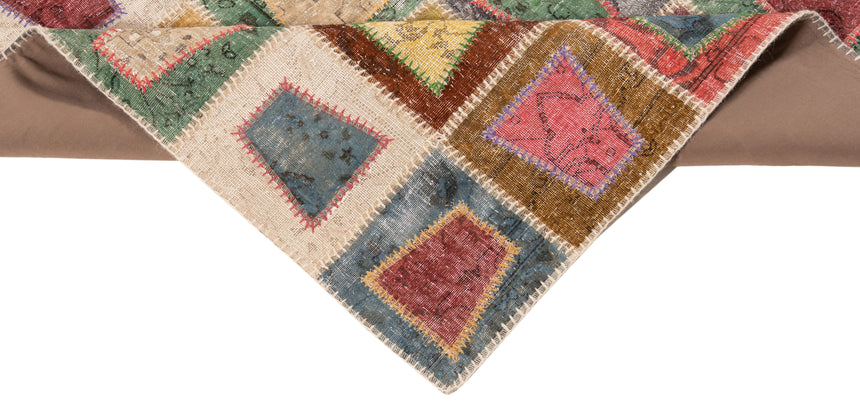 Carpetes de retalhos persas | 200 x 148 cm