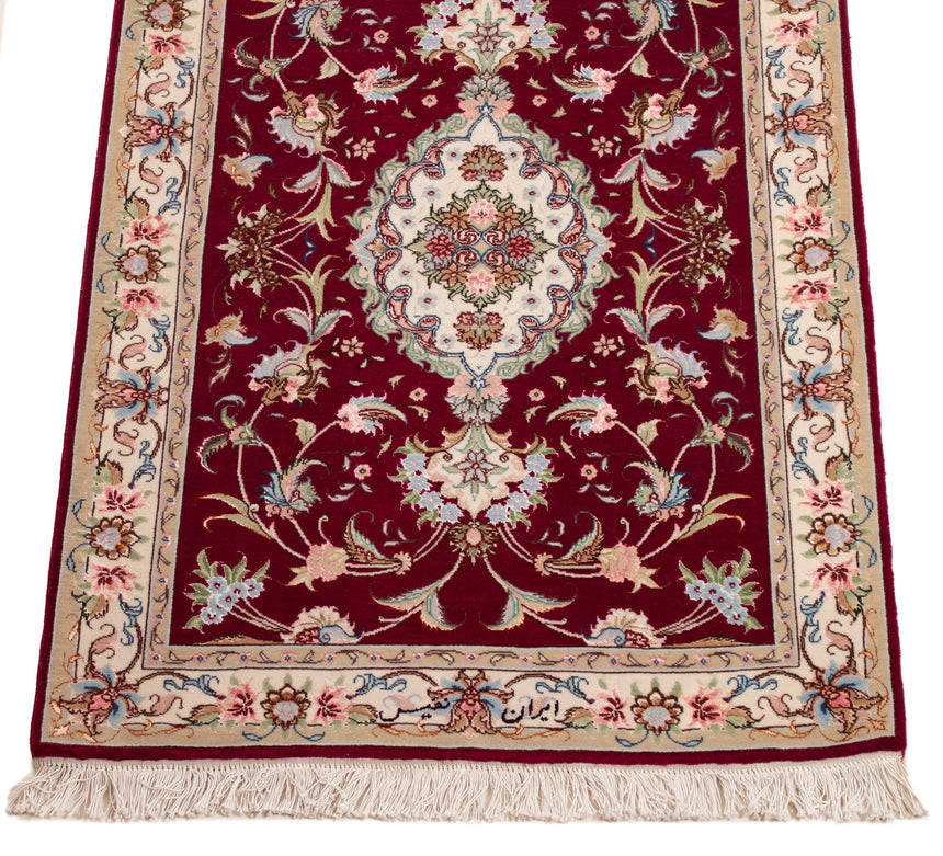 Alfombra Persa Tabriz 50Raj | 300 x 82 cm