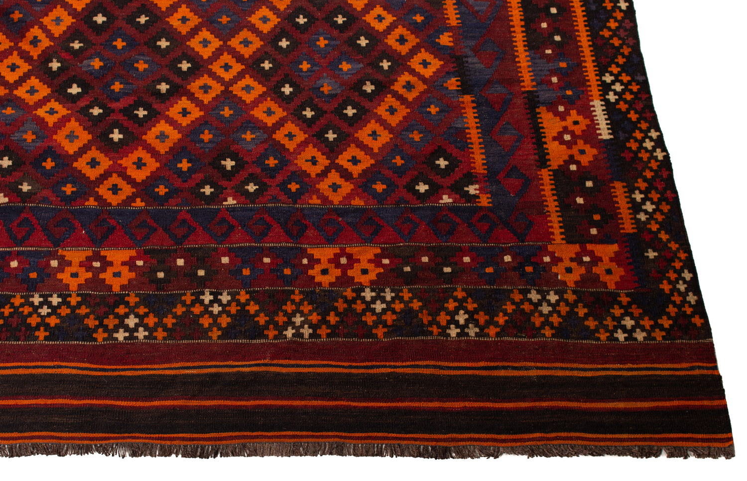 Red Afghan Kilim | 294 x 252