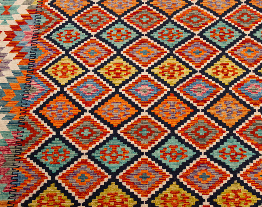 Kilim afgano | 295 x 202 cm