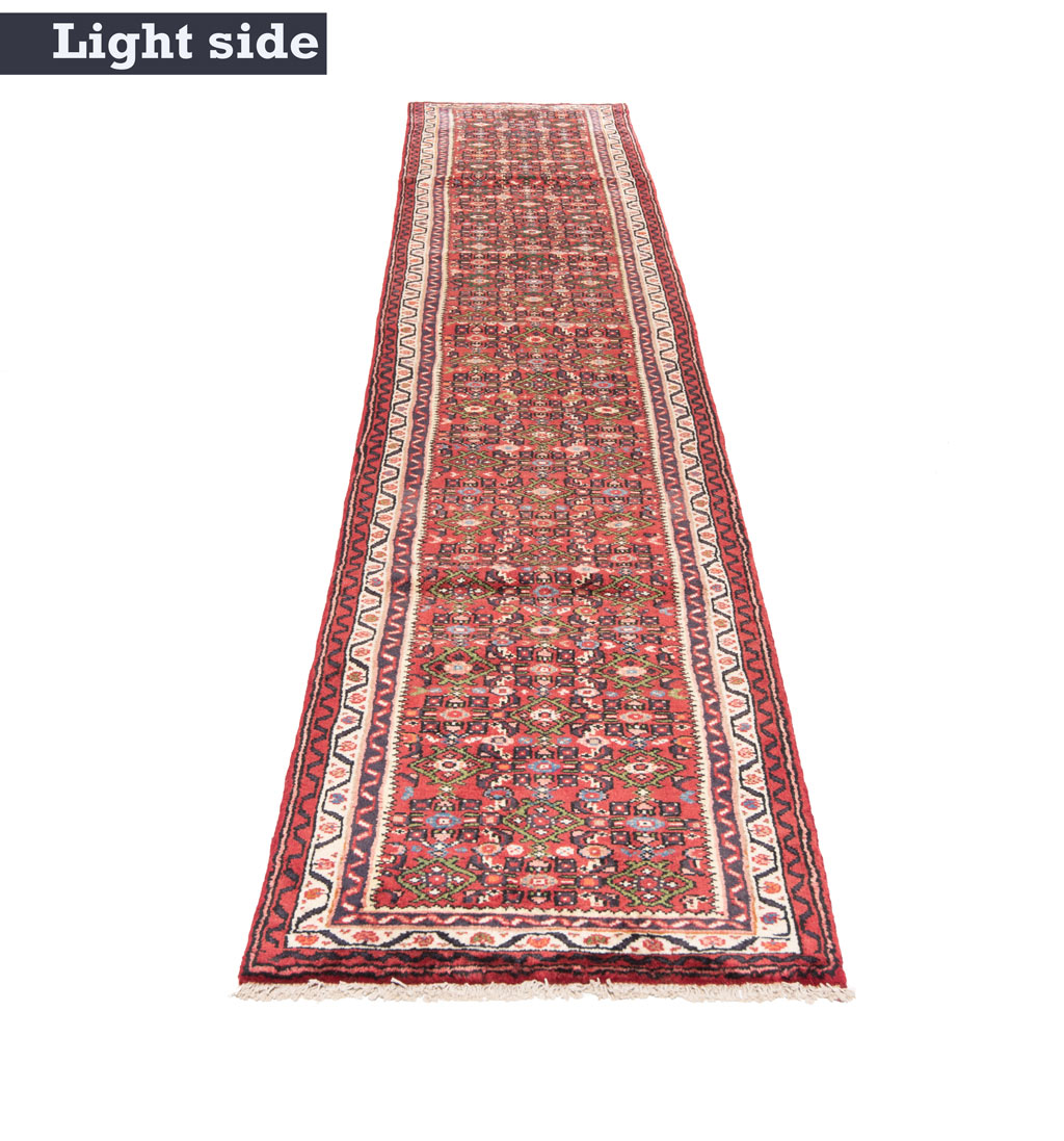 Alfombra persa Hamedan | 399 x 67 cm