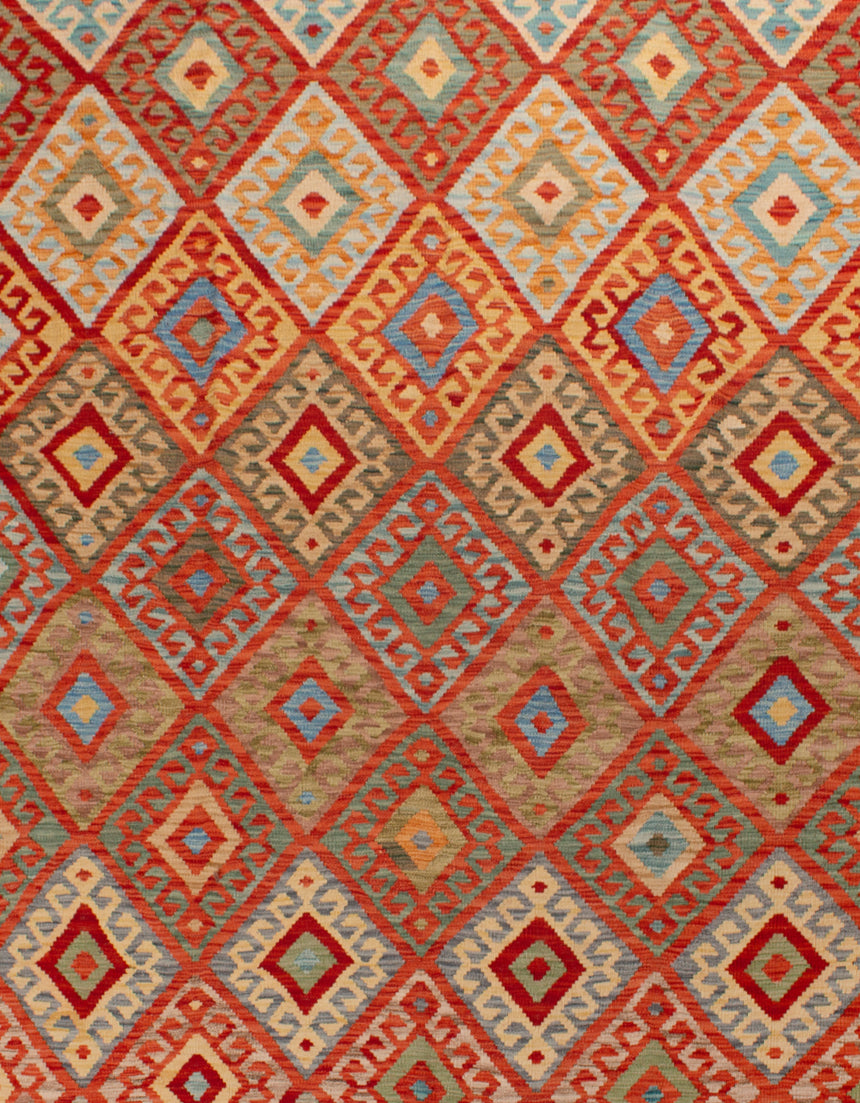Afghan Kilim | 346 x 248 cm
