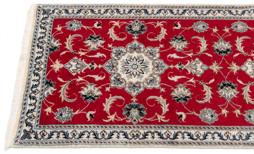 Alfombra persiana Nain | 294 x 79 cm