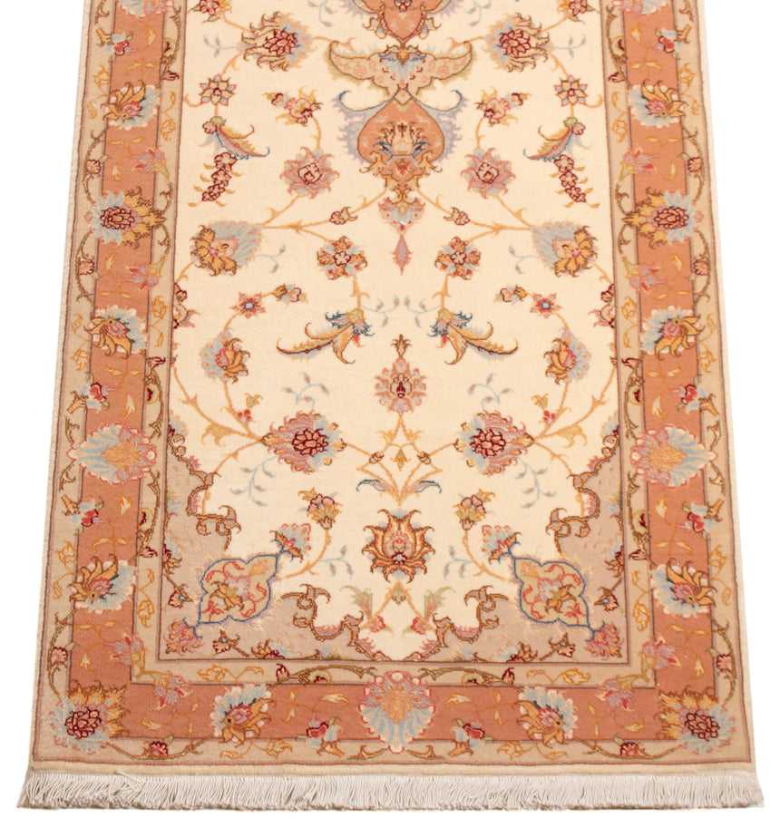 Alfombra Persa Tabriz 50Raj | 246 x 78 cm