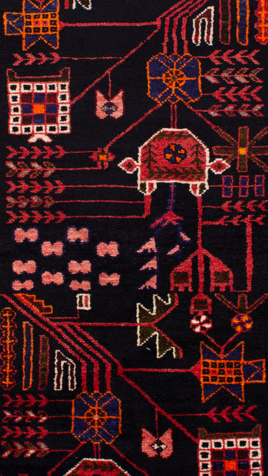 Hamedan Persian Rug | 148 x 103 cm