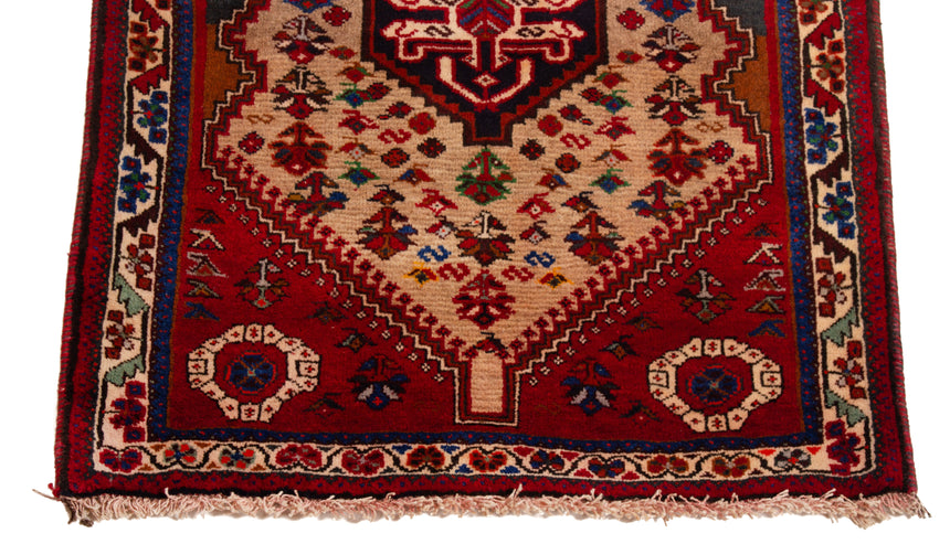 Hamedan Persian Rug | 251 x 86 cm